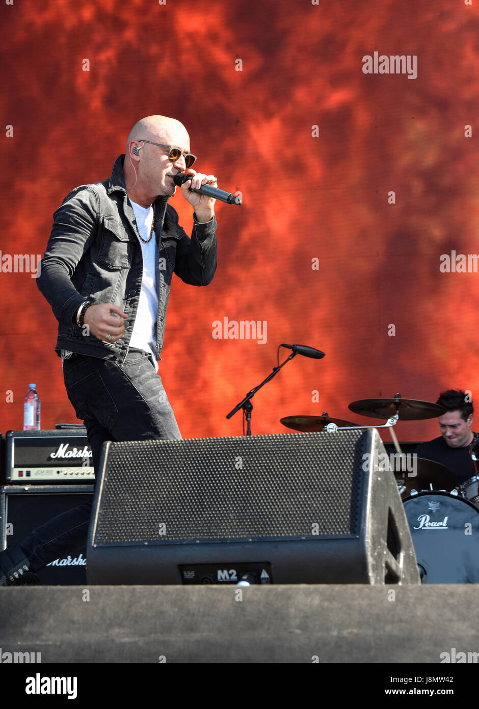 Napa, Kalifornien, 28. Mai 2017 - The Band Live at Flasche Rock Music Festival Tag 3 - Photo Credit: Ken Howard/Alamy Live News Stockfoto