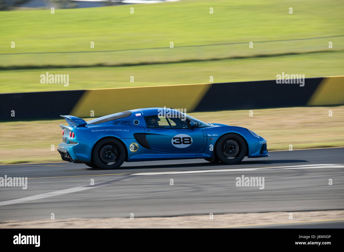 Motorsport-Park Sydney, Australien. 28. Mai 2017.  Martin Duursma zeigt, was die Lotus geht. Anthony fesselte/Alamy Live-Nachrichten Stockfoto