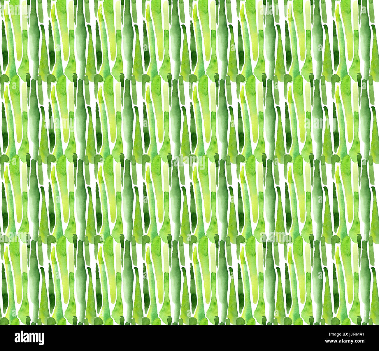 Nahtlose Aquarell Bambus abstrakten Hintergrund Stockfoto