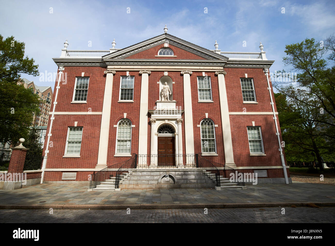 Bibliothek Halle alte Stadt Philadelphia USA Stockfoto