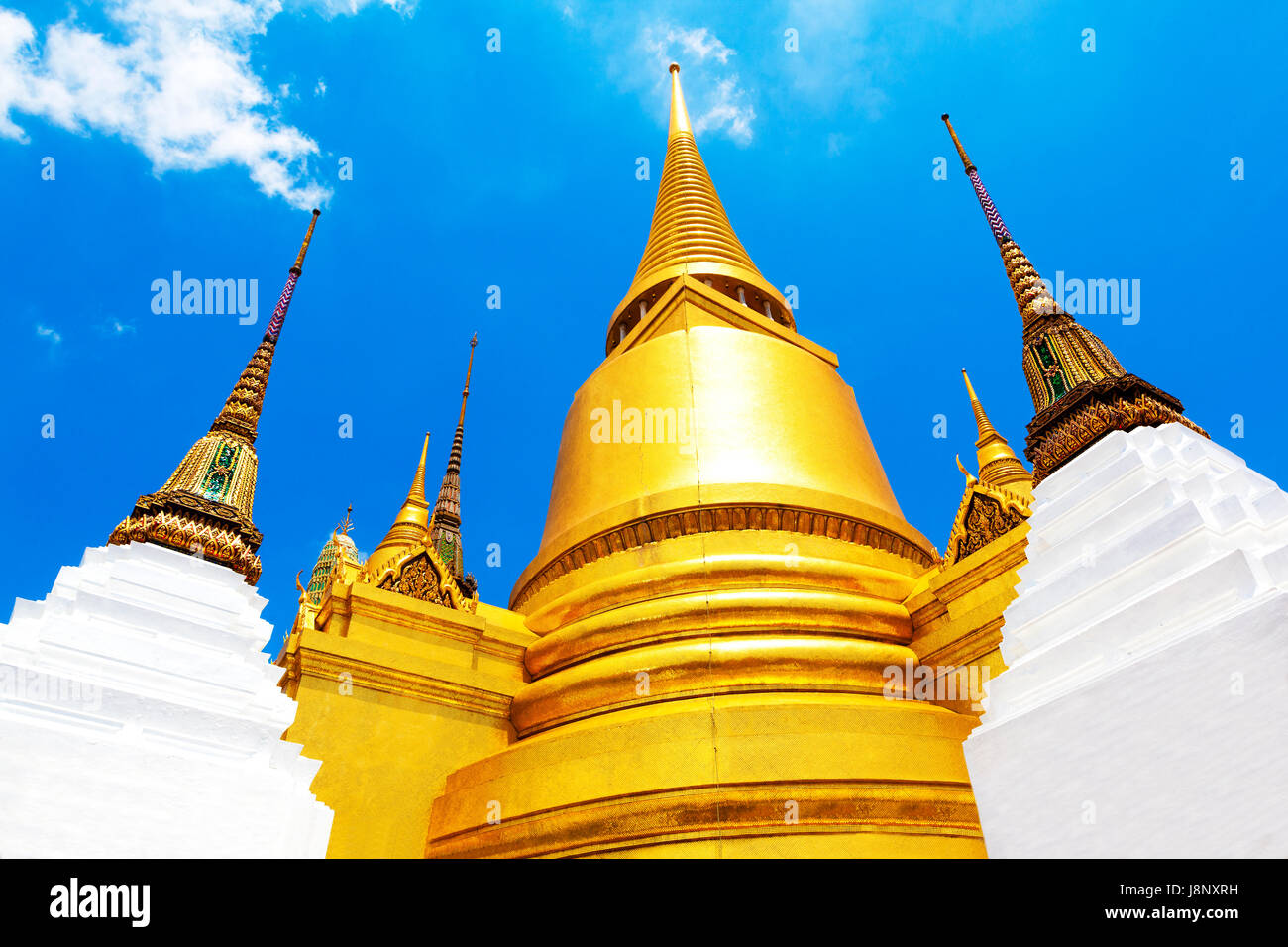 Königliche Palast Thailand. Bangkok Sehenswürdigkeiten Stockfoto