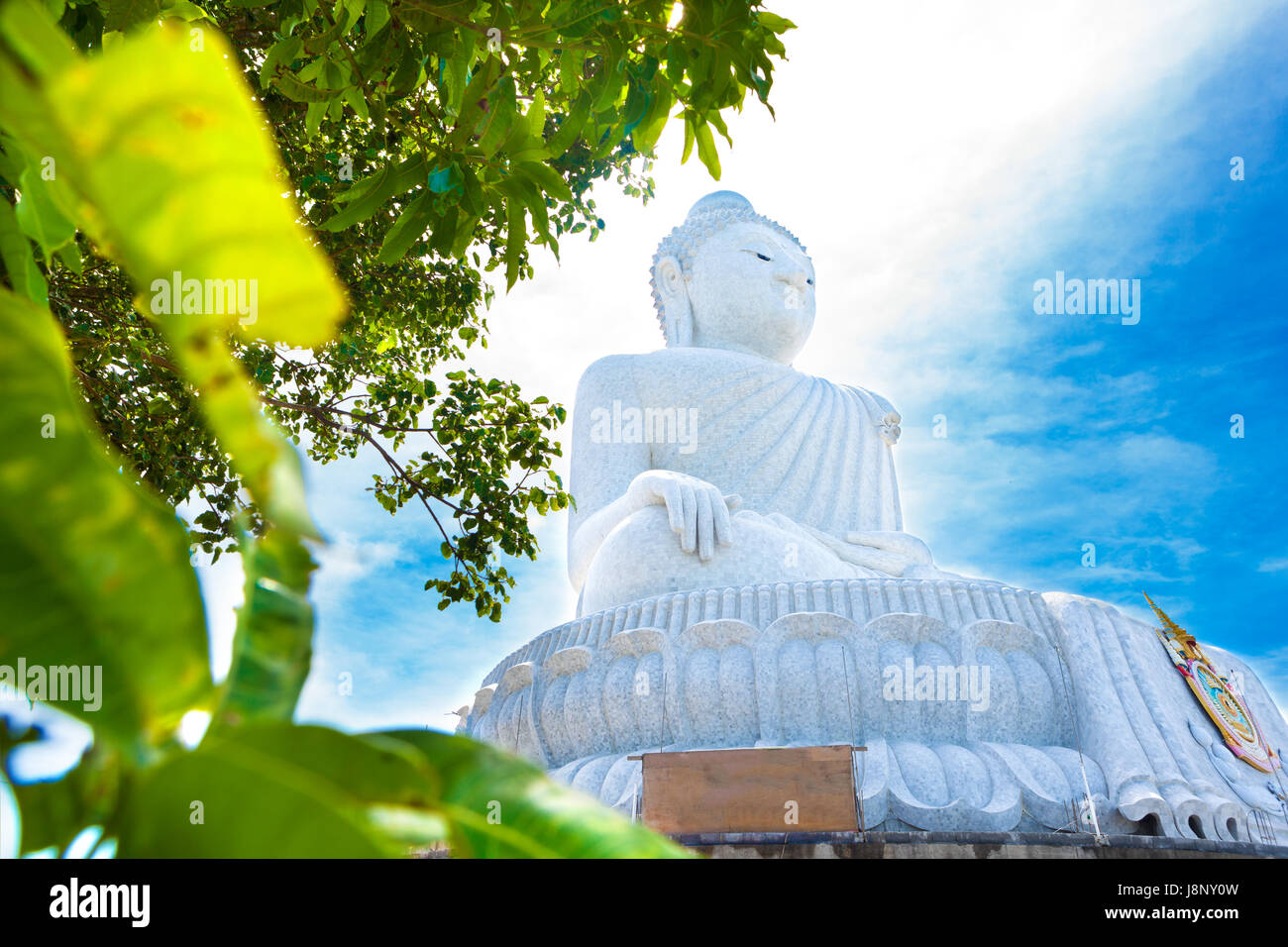 Big Buddha in Insel Phuket. Tempel und Kloster in Thailand Stockfoto