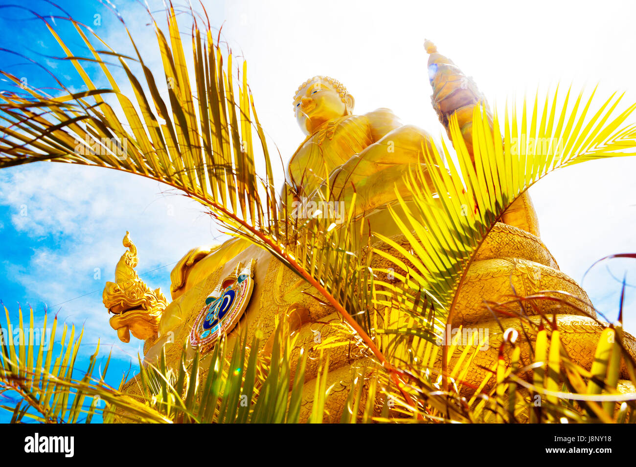 Big Buddha in Insel Phuket. Tempel und Kloster in Thailand Stockfoto