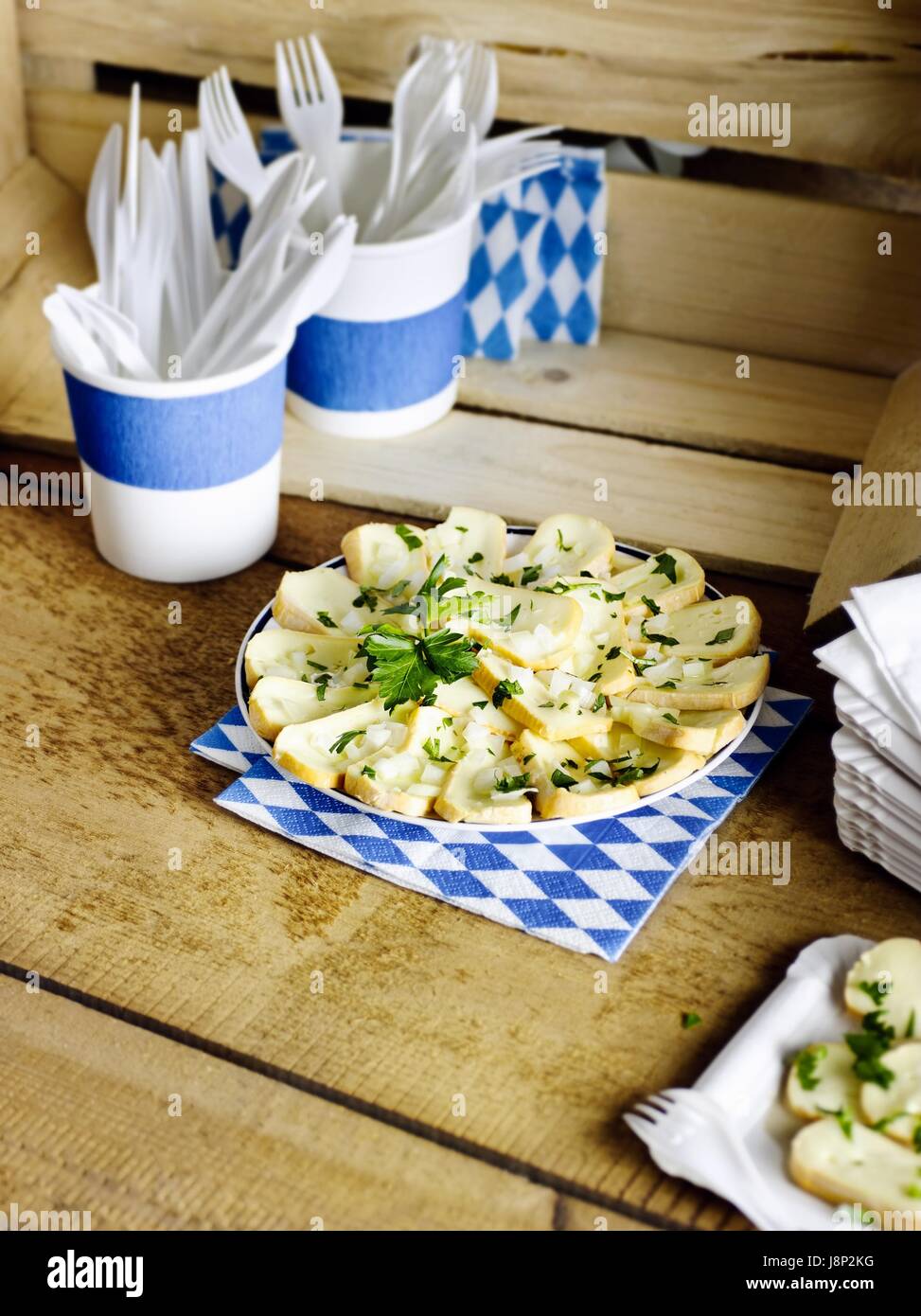 Sauerkäse Stockfoto