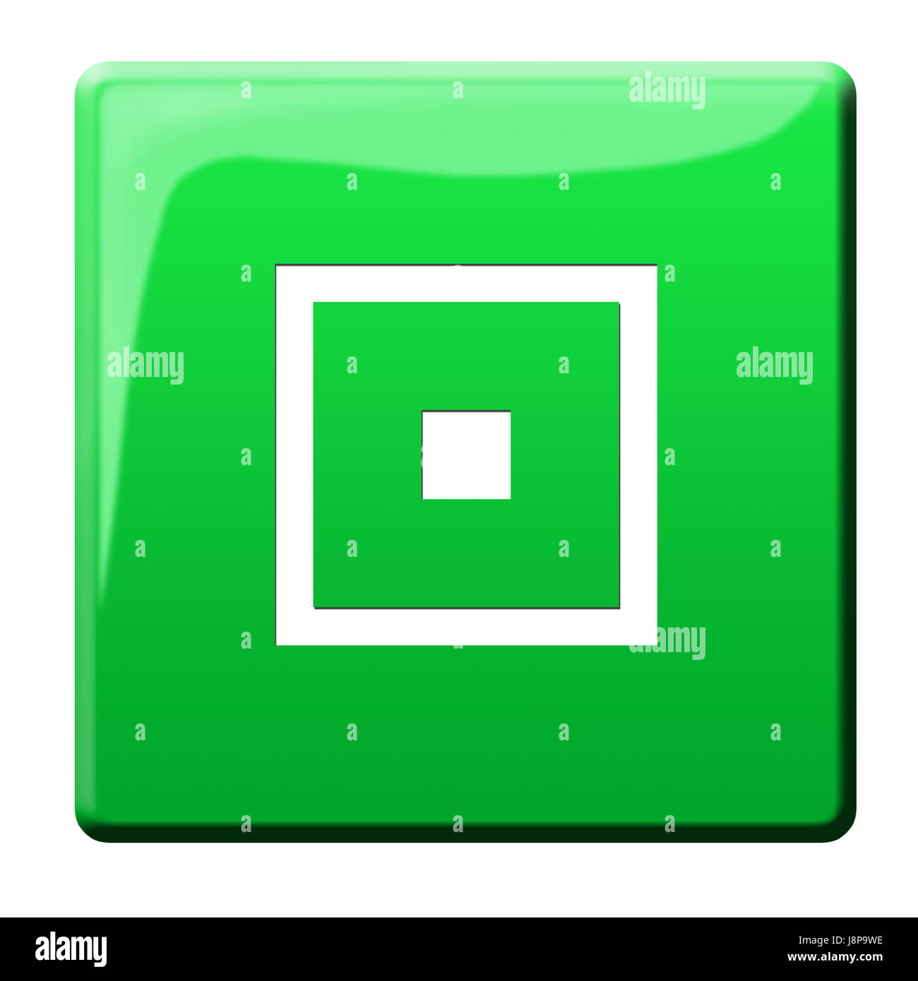 symbolisch, Schalter, Taste, Dot, Piktogramm, Symbol, Piktogramm, Handel Stockfoto