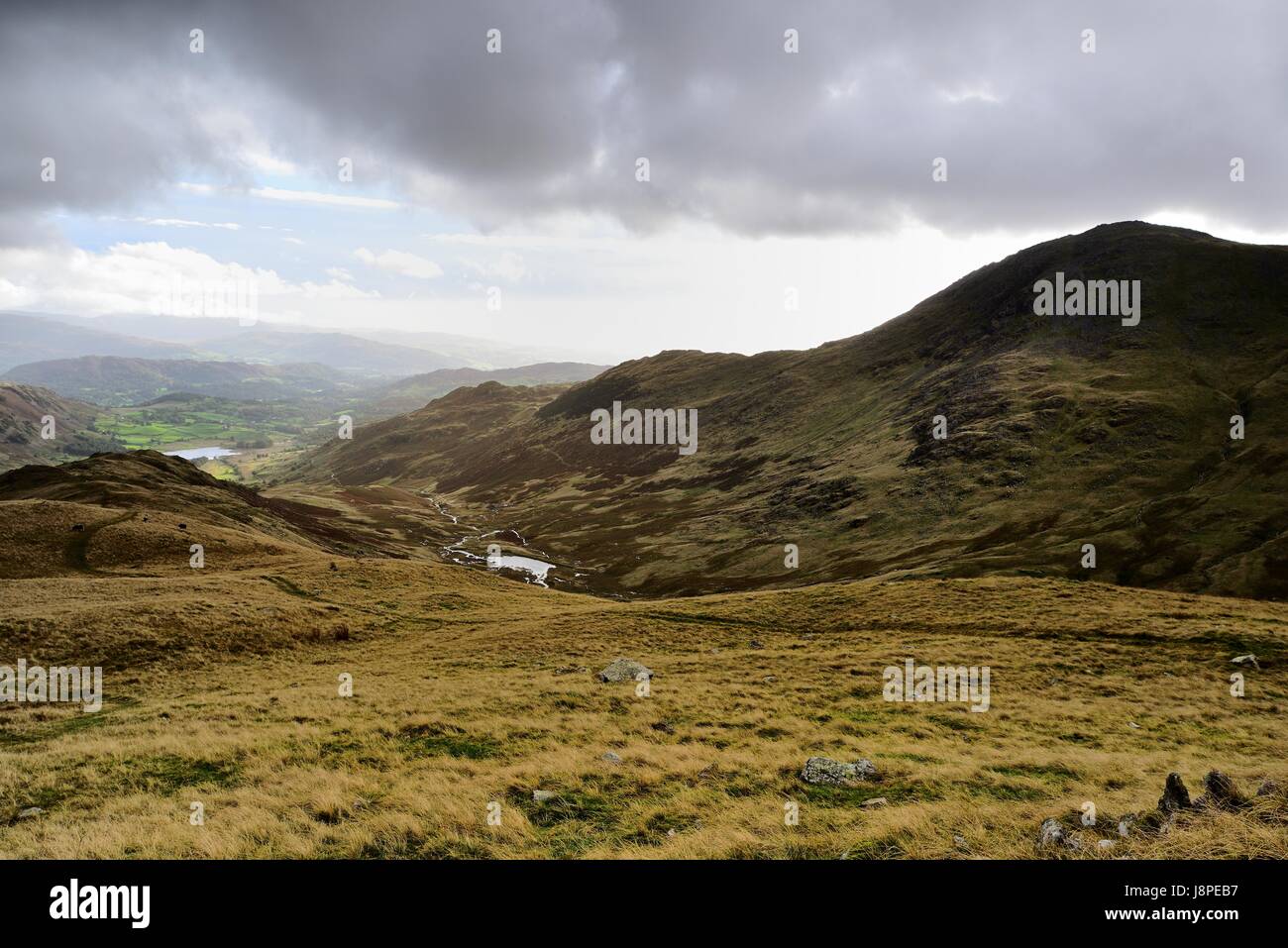 Wetside Kante bis auf kleine Langdale Stockfoto