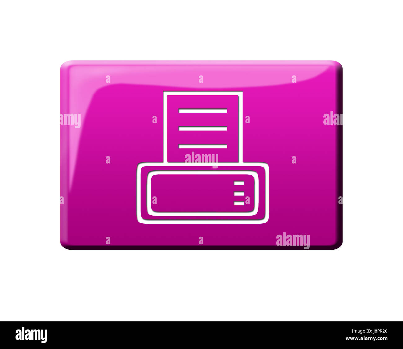 Print, Taste, Latchkey, Drucker, Piktogramm, Symbol, Piktogramm, Handel-Symbol, Stockfoto