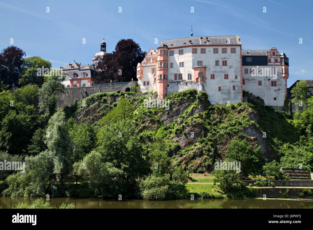 Park, Deutschland, Bundesrepublik Deutschland, Renaissance, Burg, Schloss, Kunst, Stockfoto