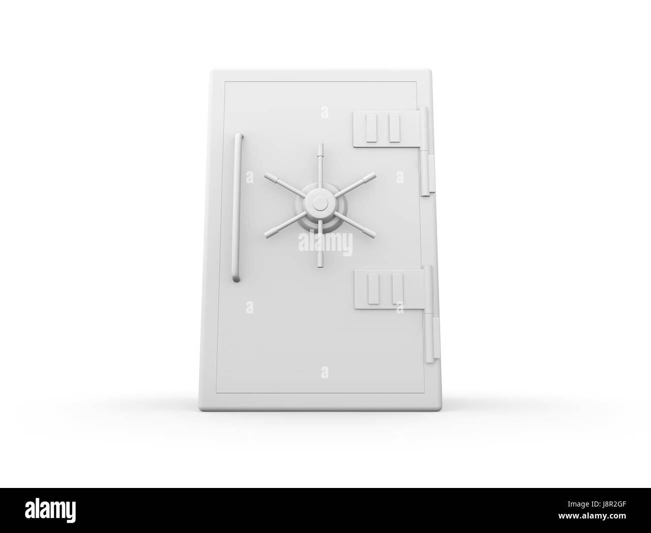 Objekt, innen isoliert, Grafik, stark, Tür geschlossen, Illustration, hart, Stockfoto