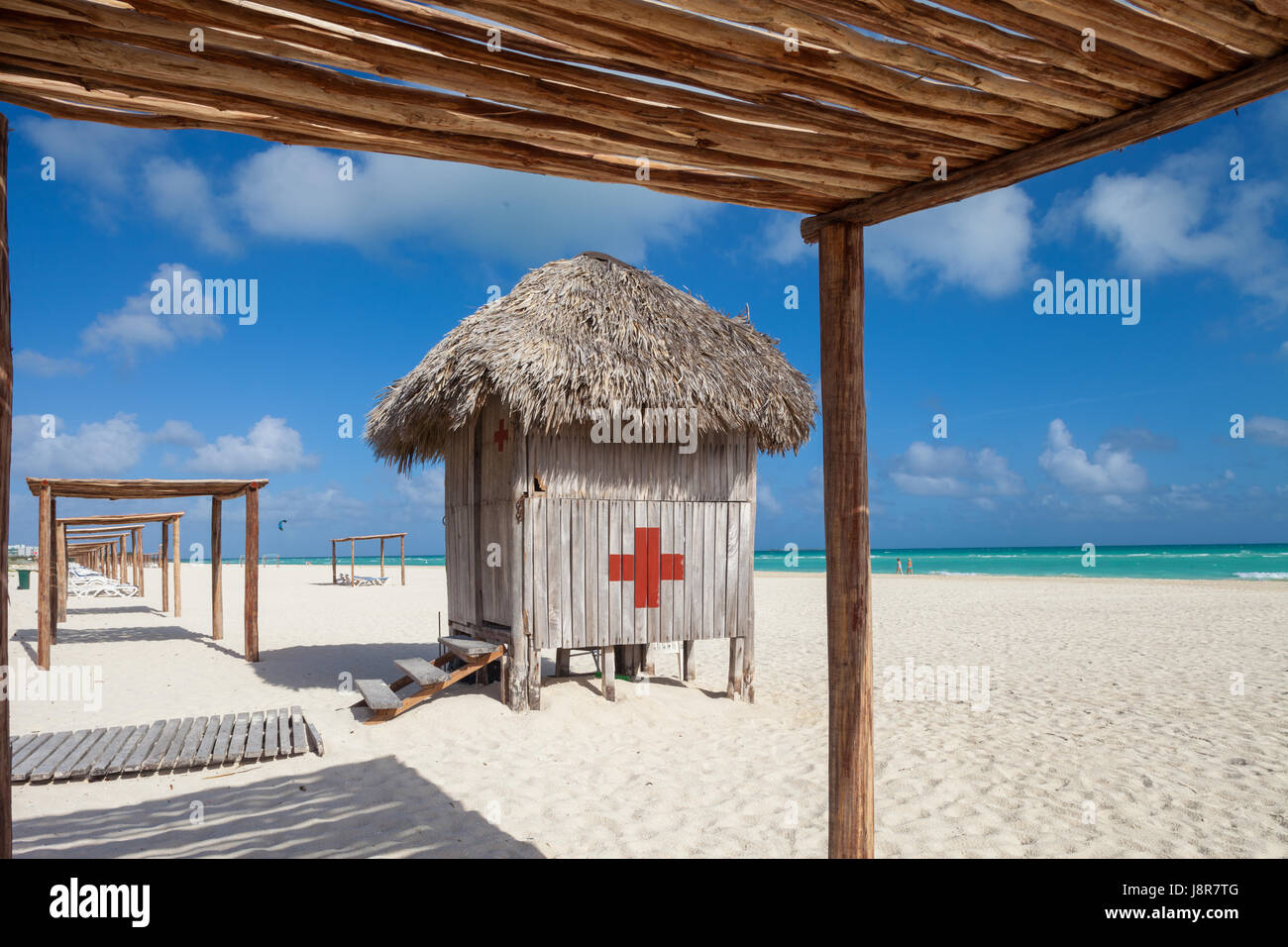 Kuba Strand Cayo Coco Stockfoto