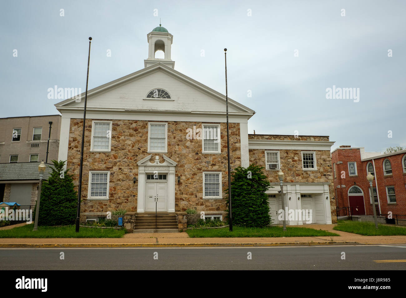 Front Royal Town Hall, 16 North Royal Avenue, Front Royal, Virginia Stockfoto