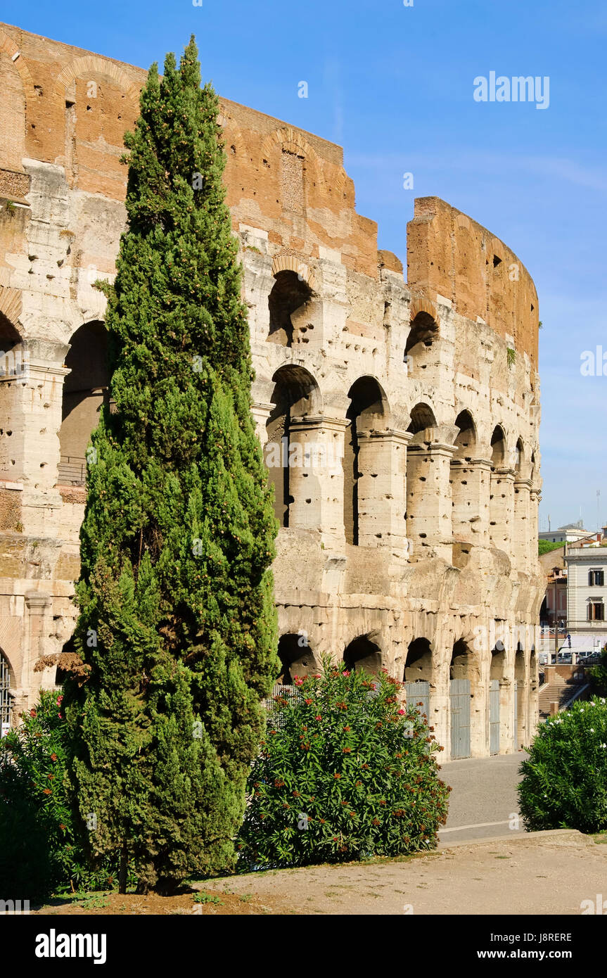 Rom, Roma, Stil der römischen, Baustil, Architektur, Bau, Stockfoto