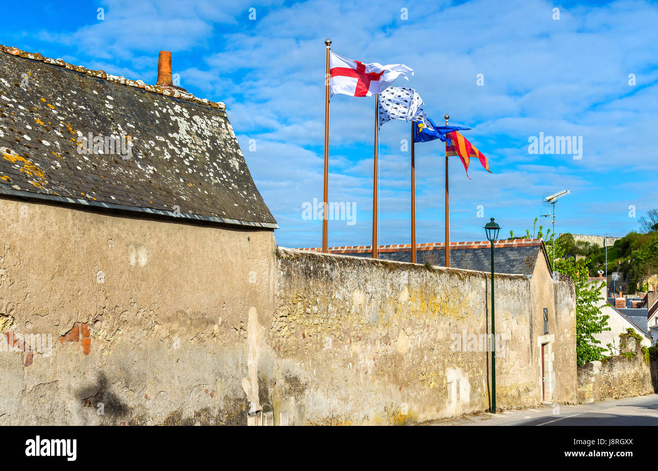 Chateau du Clos Luce in Amboise, Frankreich. Stockfoto
