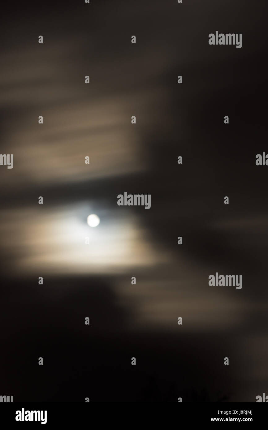 Nacht, Nacht, Mond, Vollmond, abstrakt, Hintergrund, Hintergrund, Wolken, Stockfoto