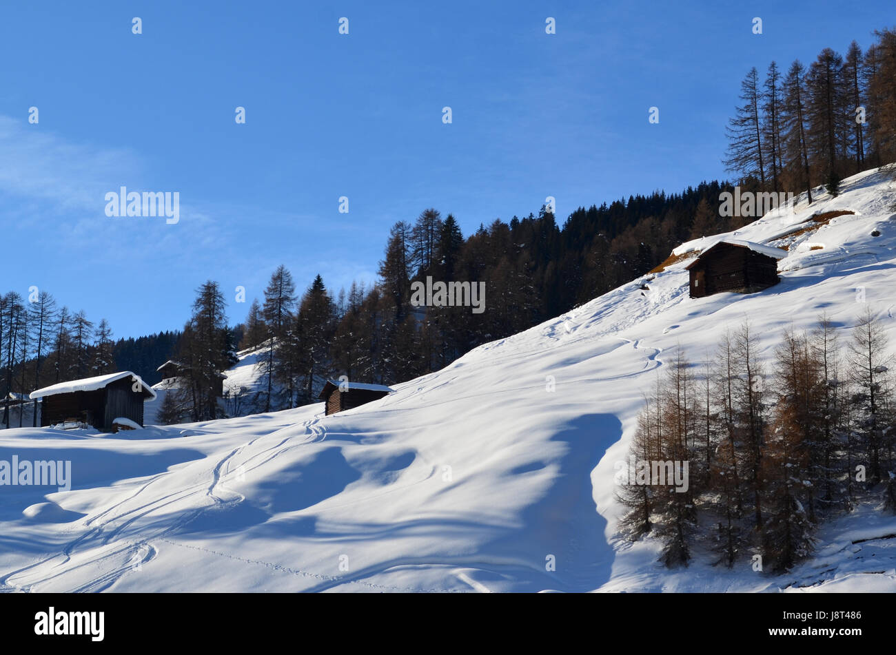 Winter, Schweiz, Sightseeing, Winterlandschaft, Schnee, Urlaub, Urlaub, Stockfoto
