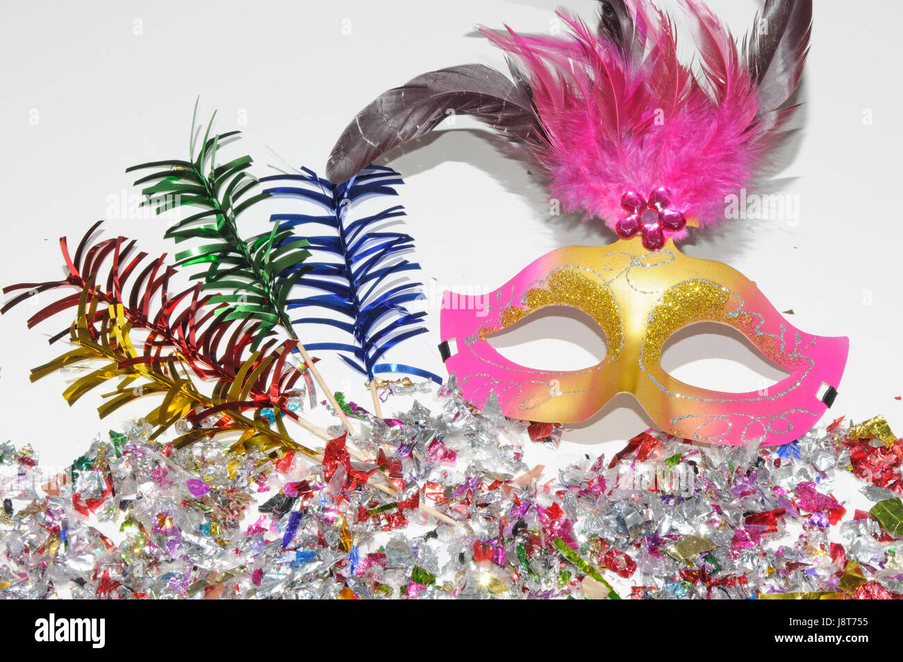 feiern, schwelgen, schwelgt, feiert, Stimmung, Karneval, Silvester, neue Jahre Stockfoto