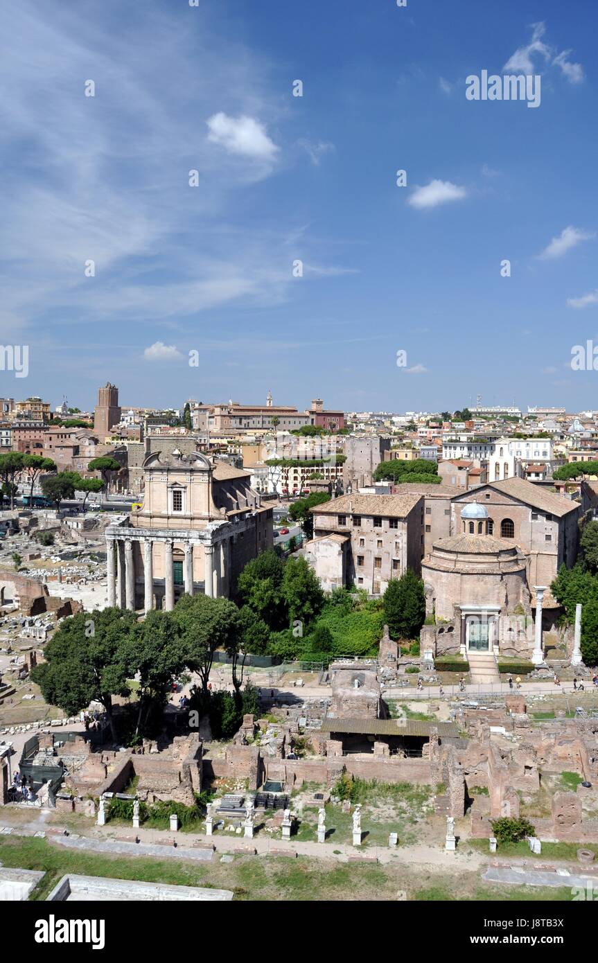 historisch, Stadt, Stadt, Europa, Rom, Roma, Italien, Detail, historische, Geschichte, Stockfoto