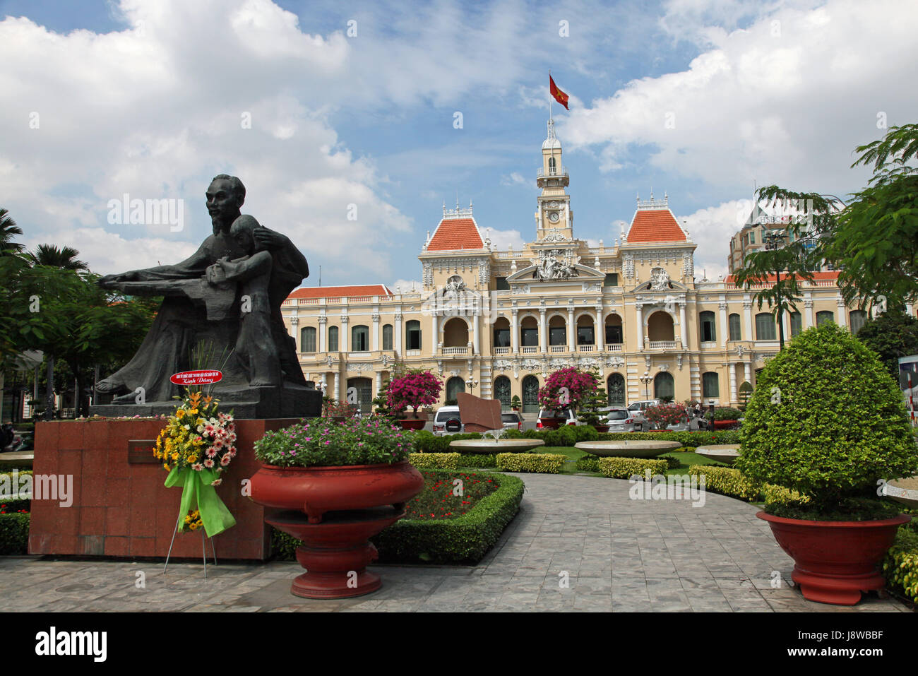 Rathaus Saigon 2 Stockfoto