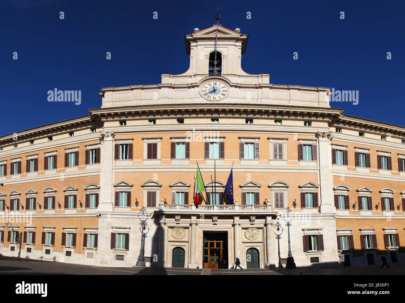 Rom, Roma, Sitz, Palast, Barock, Altstadt, Papst, Parlament, Sitz, Anblick, Stockfoto