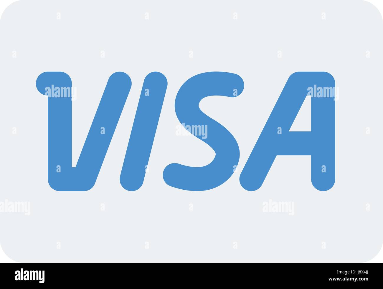Visa-Karte Stock Vektor