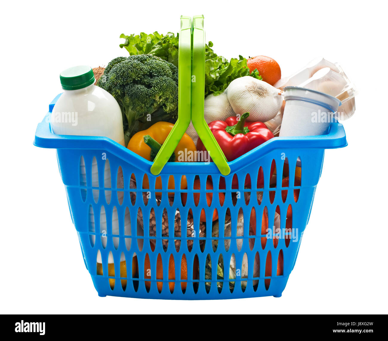Korb, Einkaufen, Gemüse, kaufen, Lebensmittel, gesunde