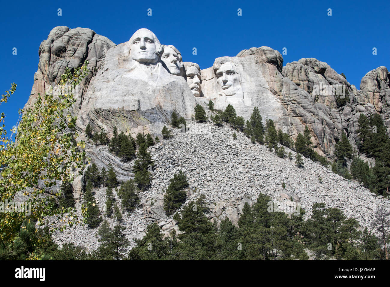 Mount Rushmore in South Dakota Stockfoto