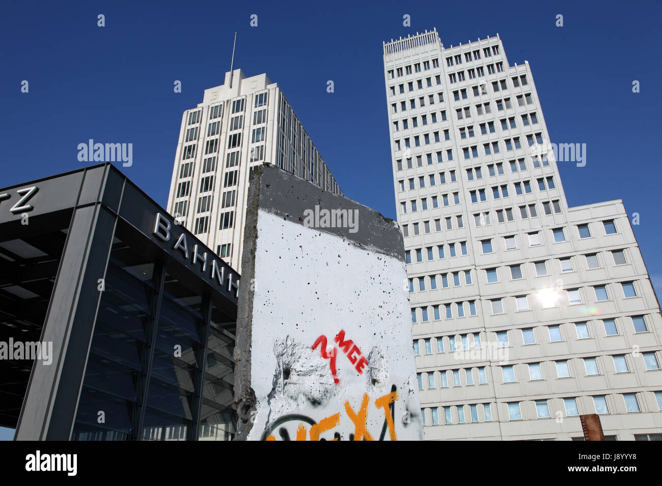 Wand, Berlin, Fassade, Stil der Architektur, Bau, Baustil, Stockfoto