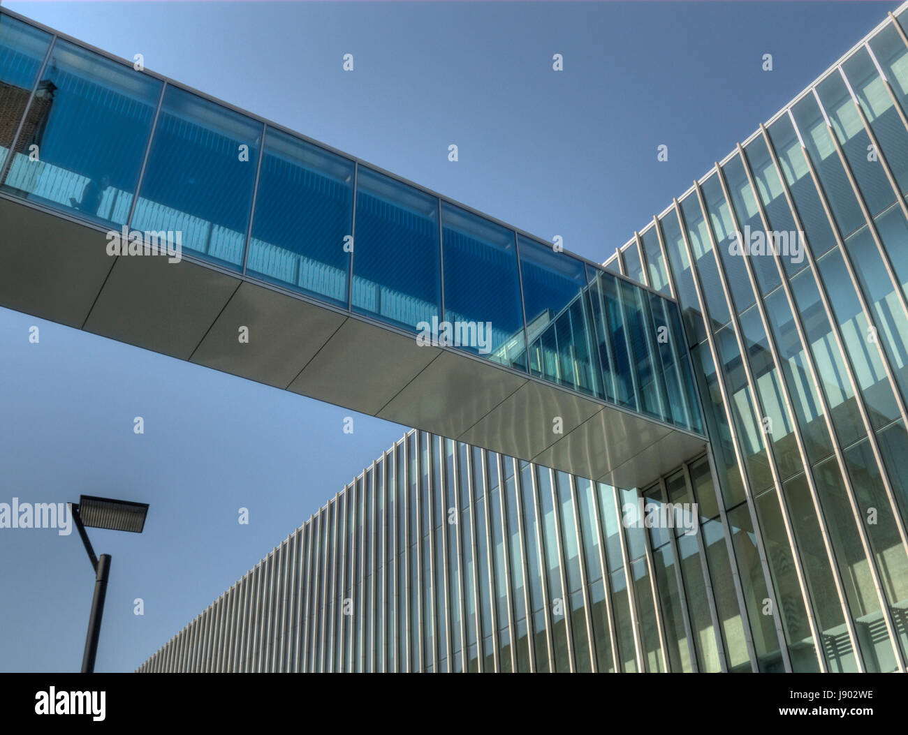 Modern, moderne, Deutschland, Bundesrepublik Deutschland, Zentrum, Fassade, glasig, Stockfoto