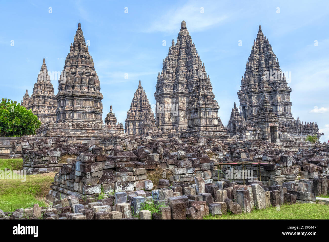 Prambanan, Hindu-Tempel, Yogyakarta, Java, Indonesien, Asien Stockfoto