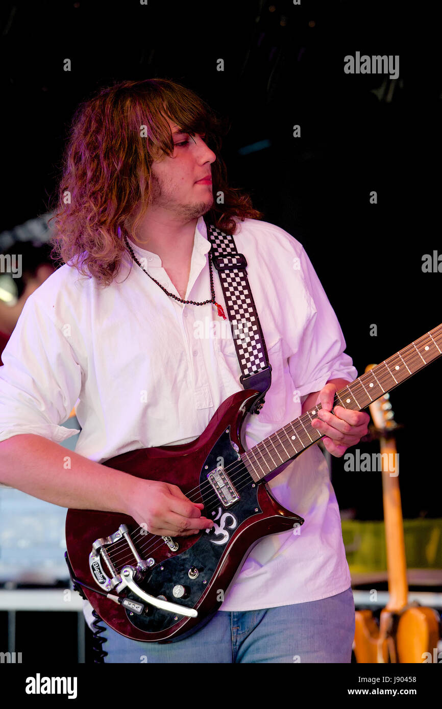 Fish Out of Water in Christchurch Festival 2013 Stockfoto