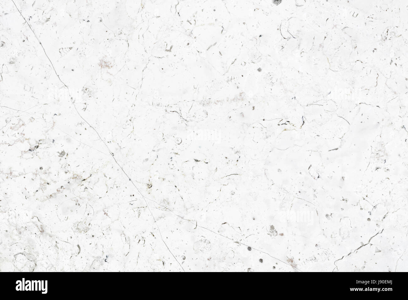 Weißer Marmor Stein Tageslicht für Bad oder Küche weiße Arbeitsplatte. Hochauflösende Texturen und Muster. Stockfoto