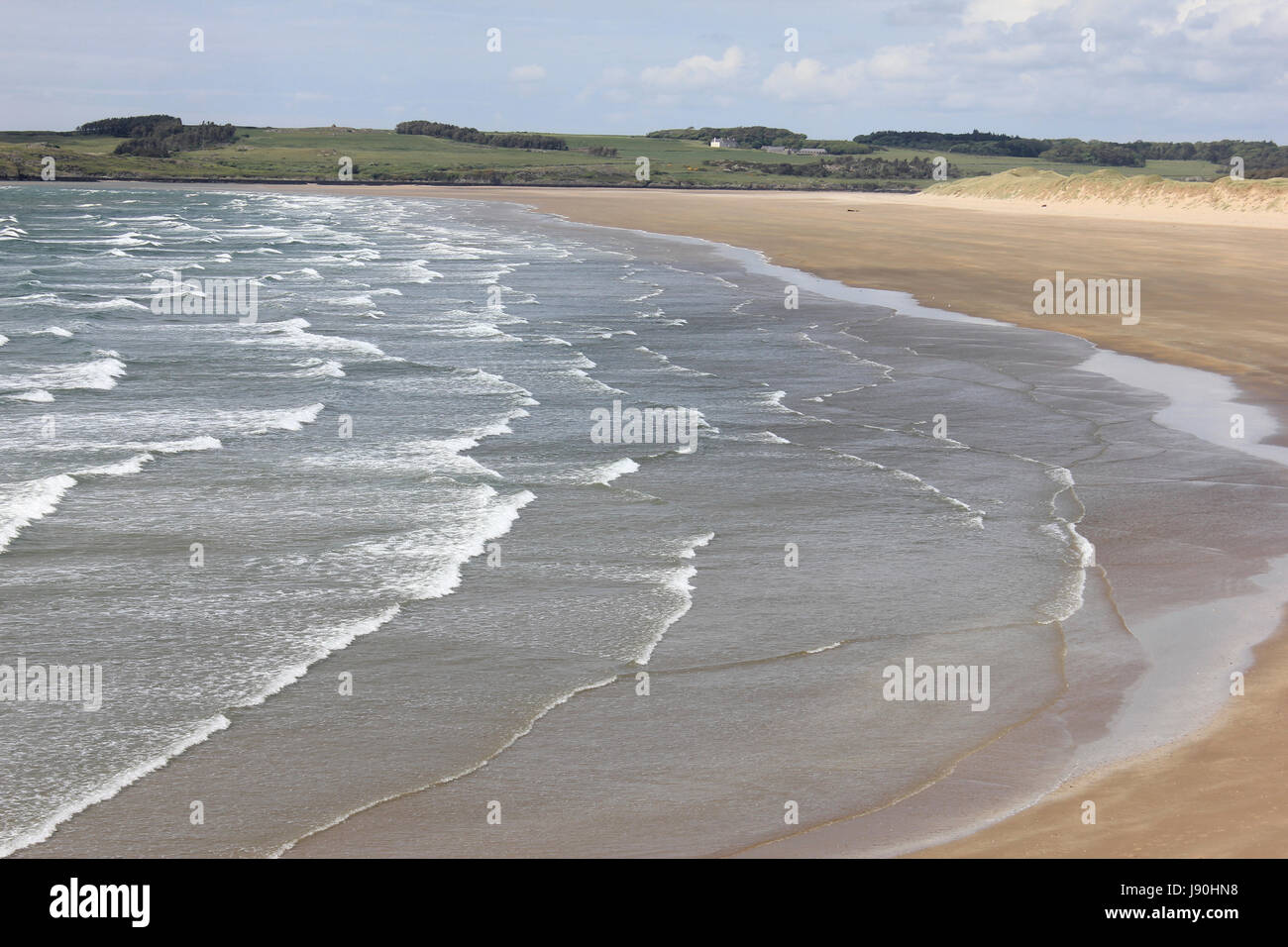 Newborough Sands, Anglesey Stockfoto