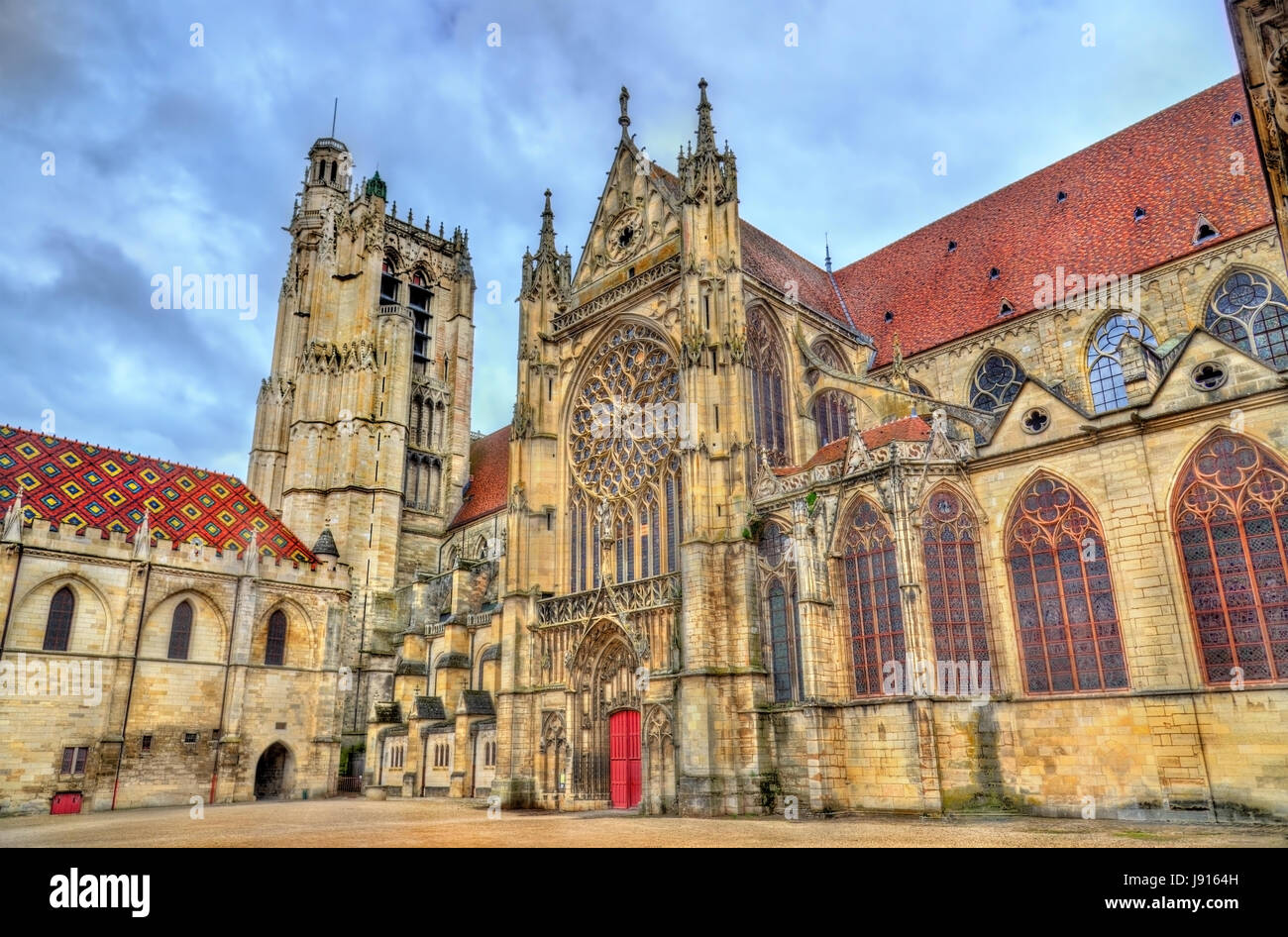 Kathedrale Saint-Étienne in Sens - Frankreich Stockfoto