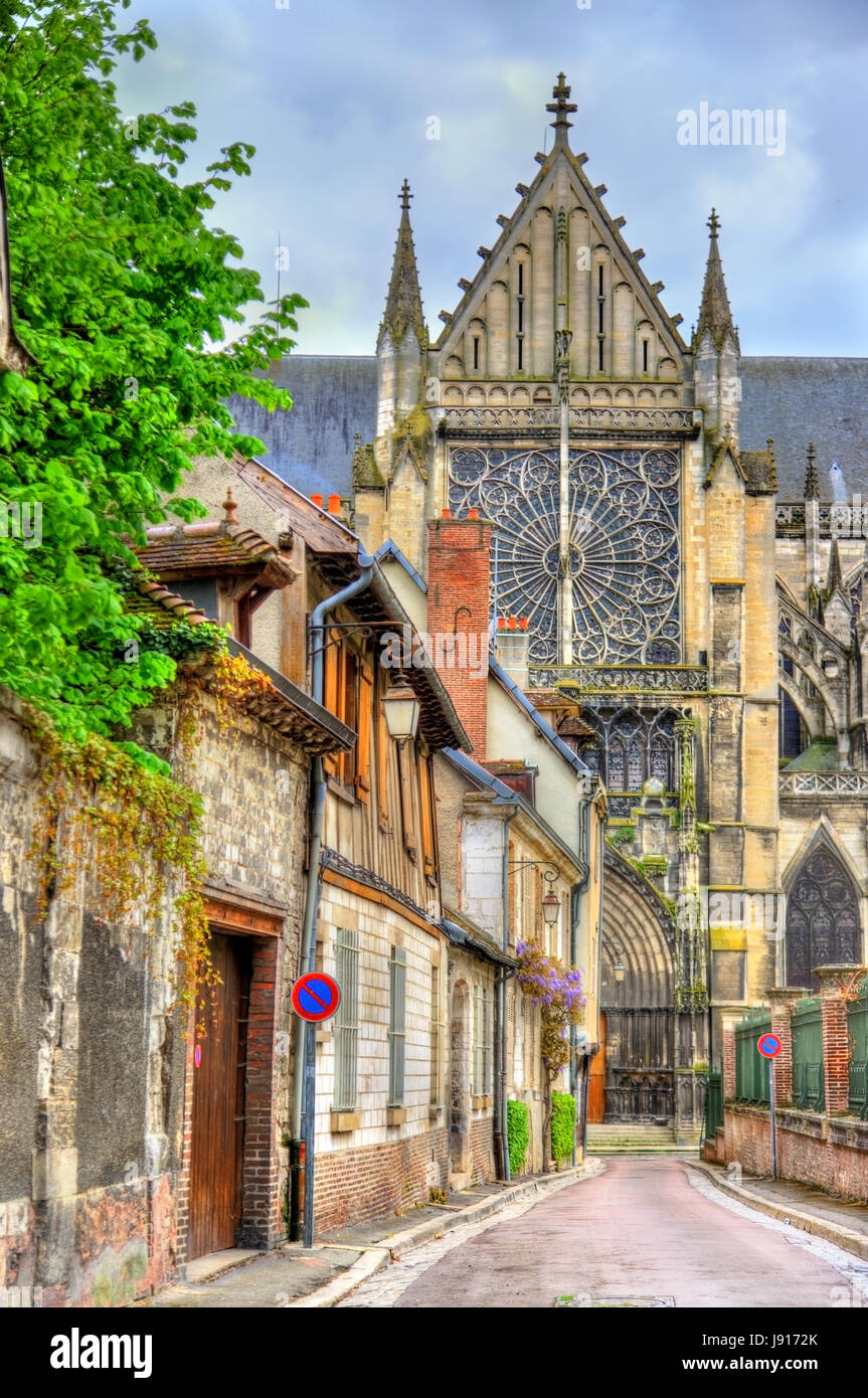 St. Peter und St. Paul Kathedrale von Troyes in Frankreich Stockfoto