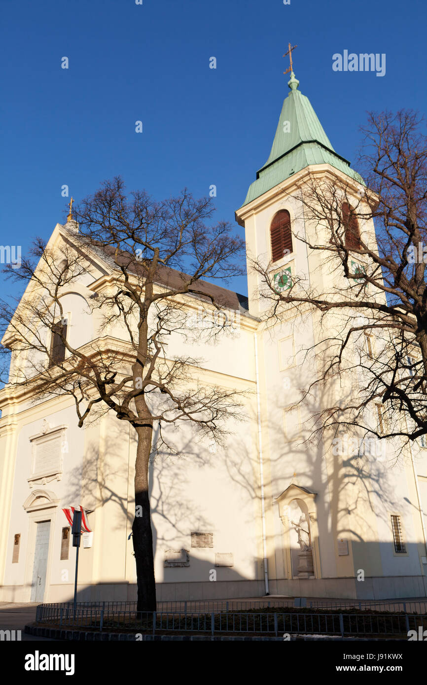 St. Josephs Kirche am Kahlenberg, Wien Stockfoto