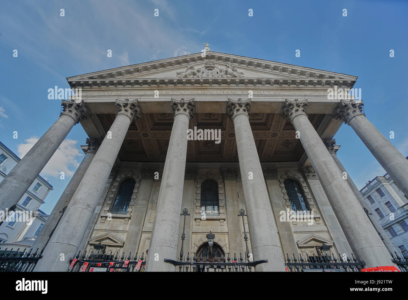 St. Martin in die Felder, Kirche Stockfoto