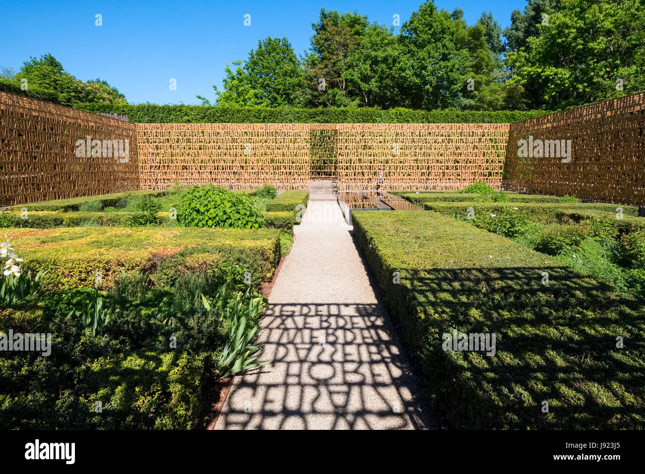 Christian Garden Teil der Gärten der Welt im IGA 2017 internationales Gartenfestival (internationale Garten Ausstellung) in Berlin, Deutschland Stockfoto