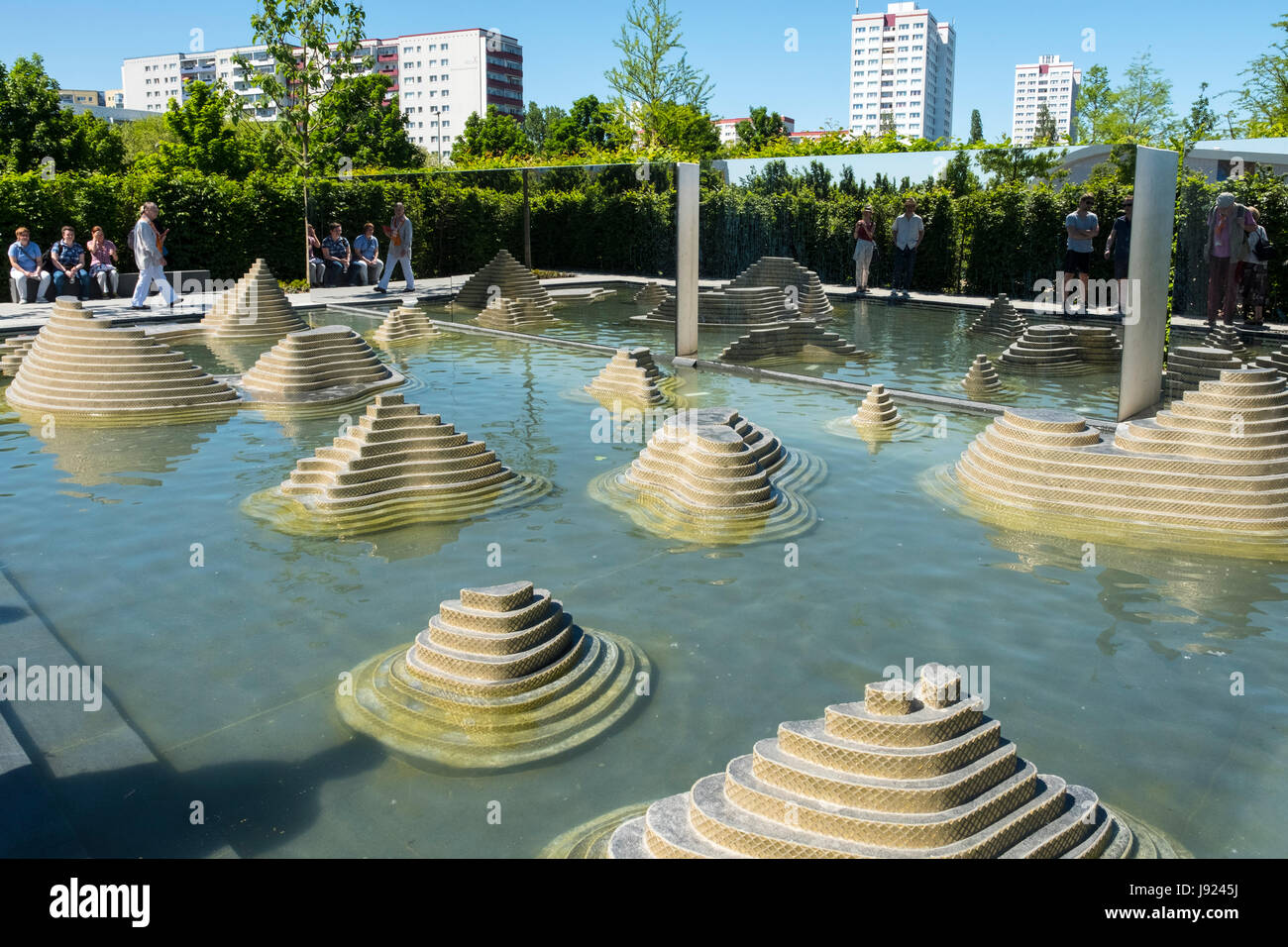 Garten des Geistes an IGA 2017 internationales Gartenfestival (internationale Garten Ausstellung) in Berlin, Deutschland Stockfoto