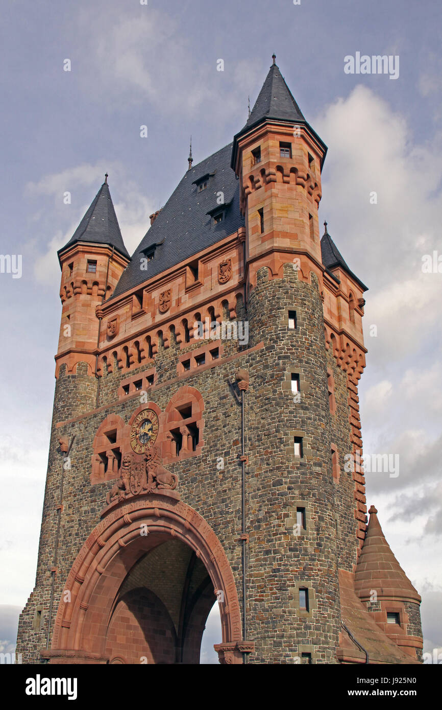 Nibelungen-Turm in worms Stockfoto
