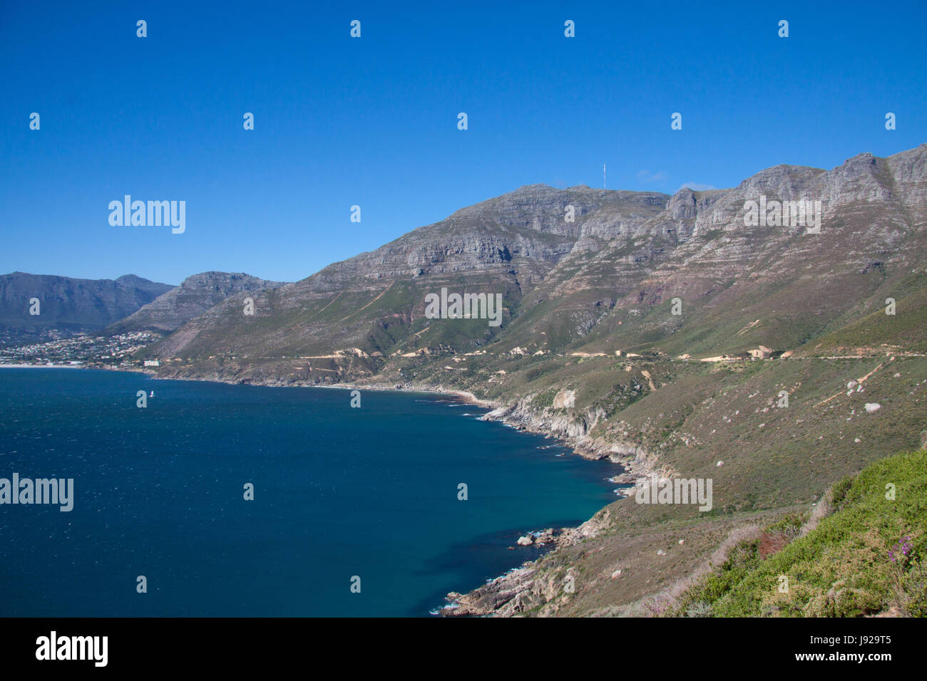 Hout Bay in Südafrika-berühmte Filmset auf Chapmans peak Stockfoto