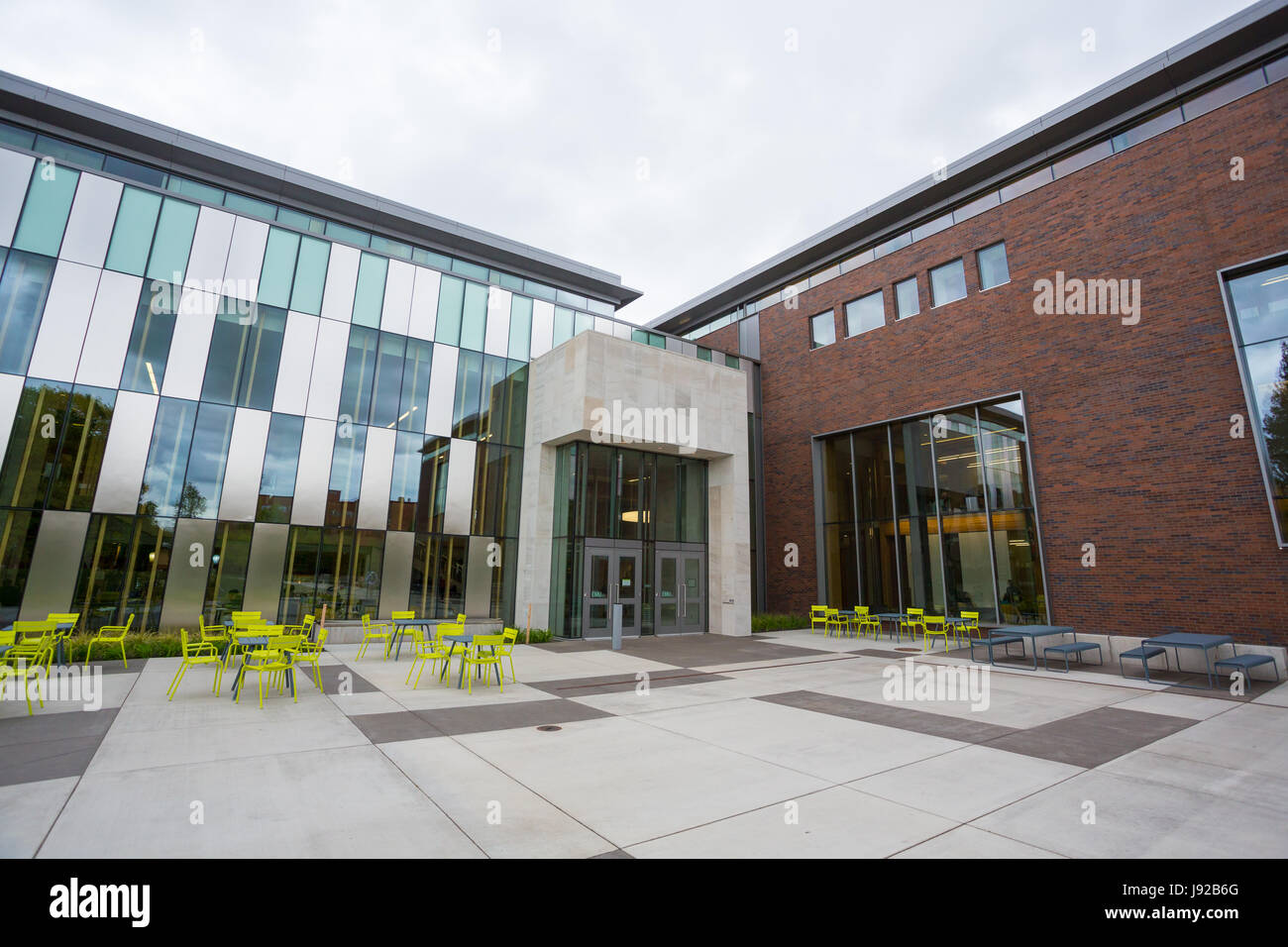 Erb Memorial Union an University of Oregon Stockfoto