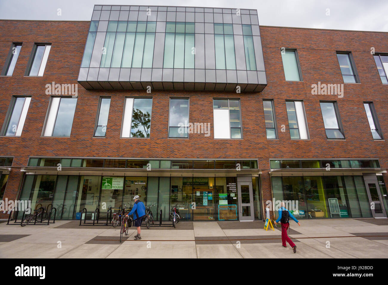 Erb Memorial Union an University of Oregon Stockfoto