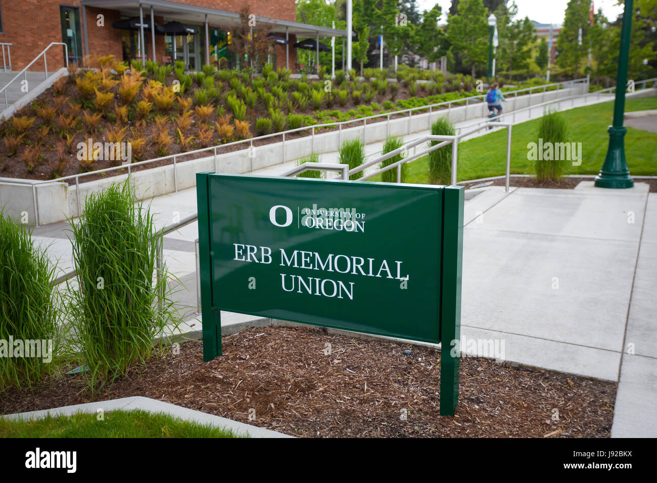 Erb Memorial Union an University of Oregon Stockfoto