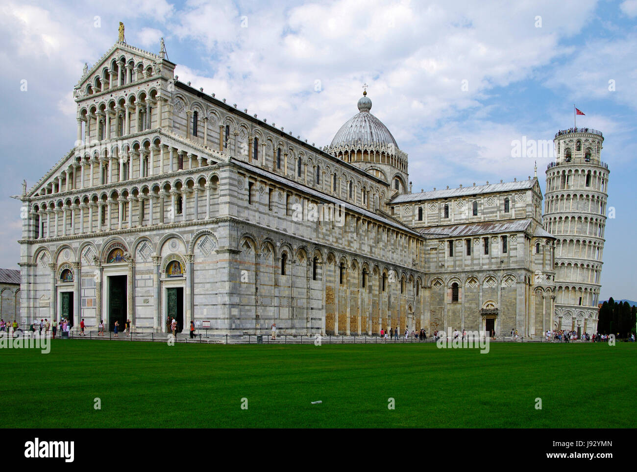 Kathedrale, Toskana, Weltkulturerbe, Pisa, Geschichte, Kultur, Urlaub, Stockfoto