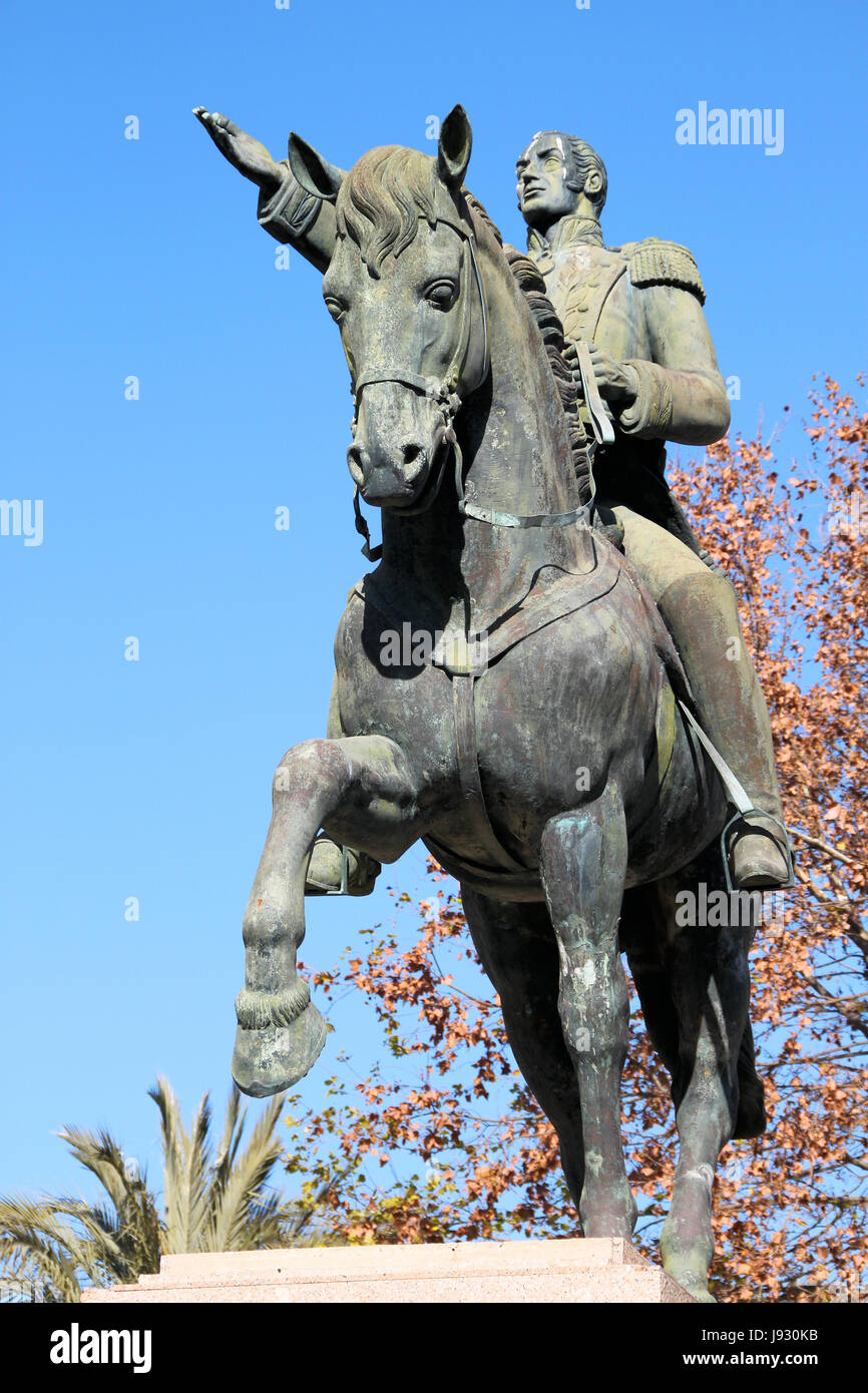 Denkmal Pferd Mit Reiter