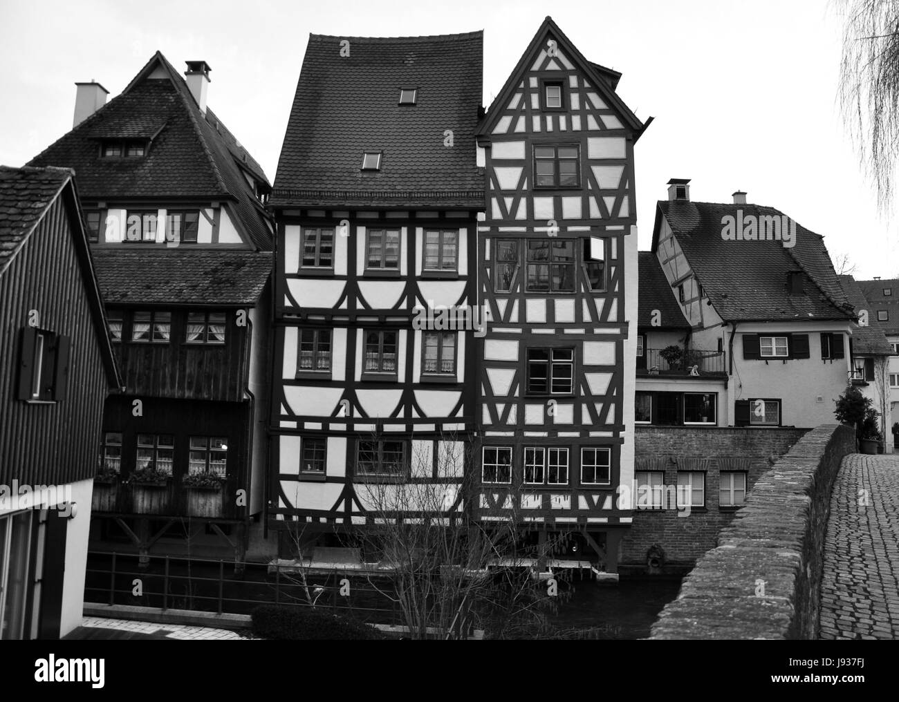 Tourismus, Altstadt, Romantik, Frame-Work, Deutschland, Bundesrepublik Deutschland, Stockfoto