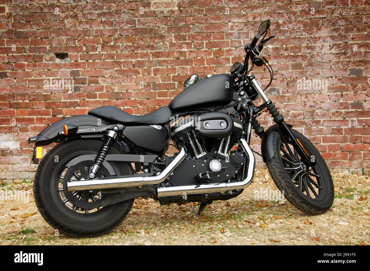 Harley Davidson Iron 883 schwarz Aufkleber