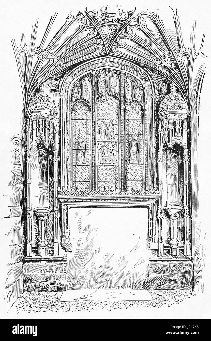 Poyntz Chapel und Gaunt's Chapel in Bristol, England, sind Beispiele für historische religiöse Gebäude von architektonischer Bedeutung und kultureller Bedeutung. Stockfoto