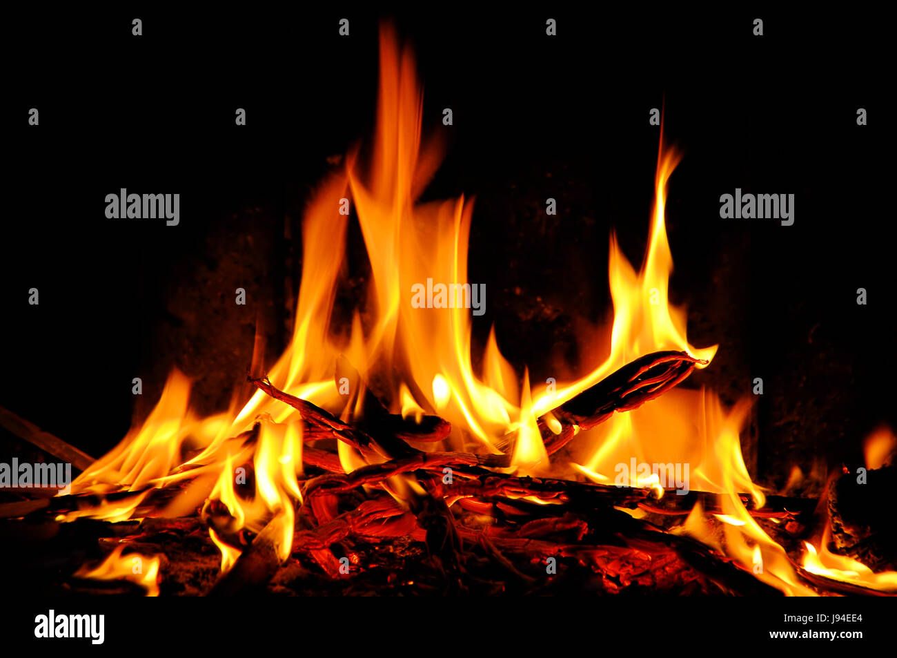 Feuer - Feuer 10 Stockfoto