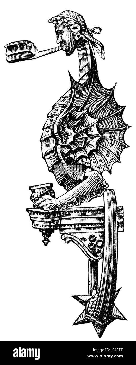 Halter, Italienisch, Fackel, historisch, antik, schwarz, dunkelhäutigen, tiefschwarze, tief Stockfoto